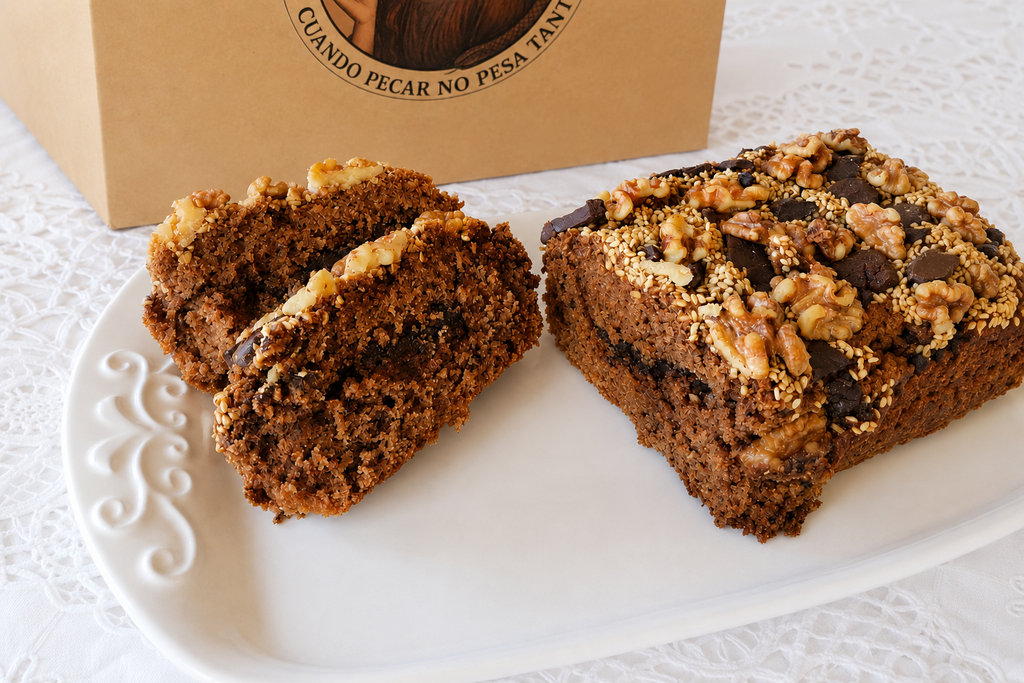 Bizcocho de especias y chocolate