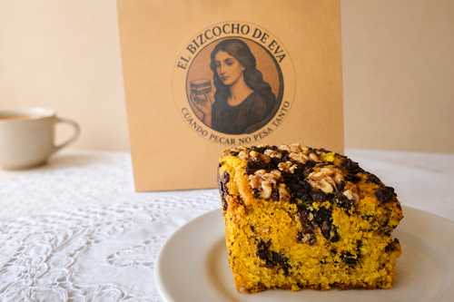 Bizcocho de limón con chocolate